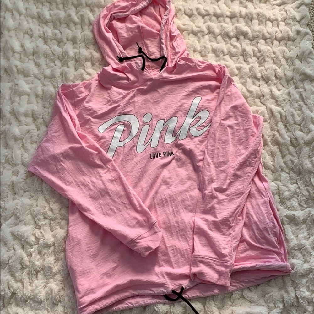 Pink hoodie
